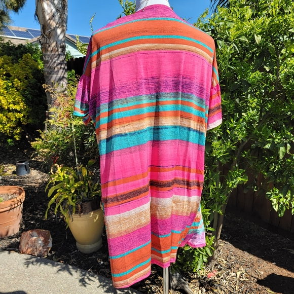 Ruffle Short Sleeve Open Cardigan - Picture 7 of 9